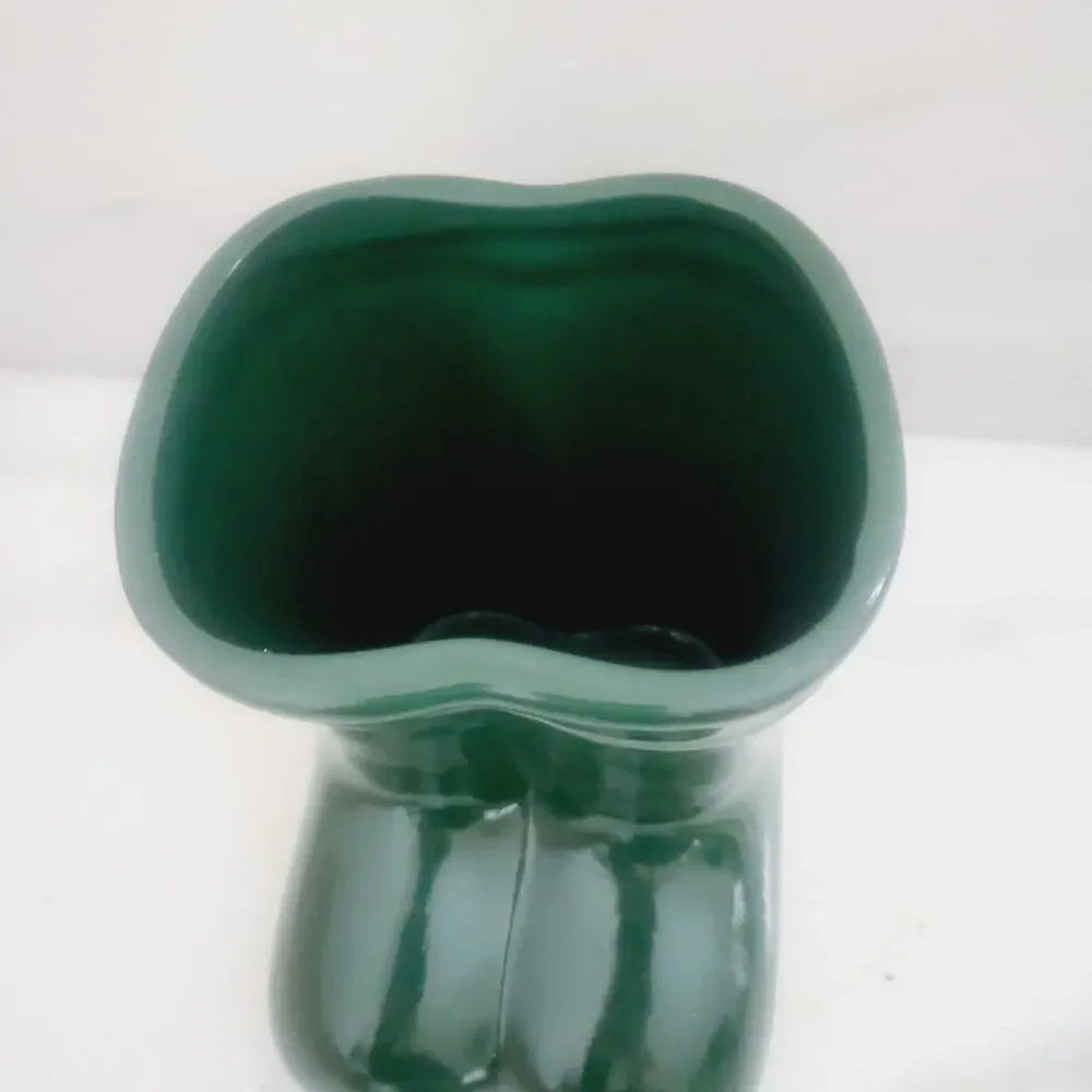 Boots green vase or gift holder